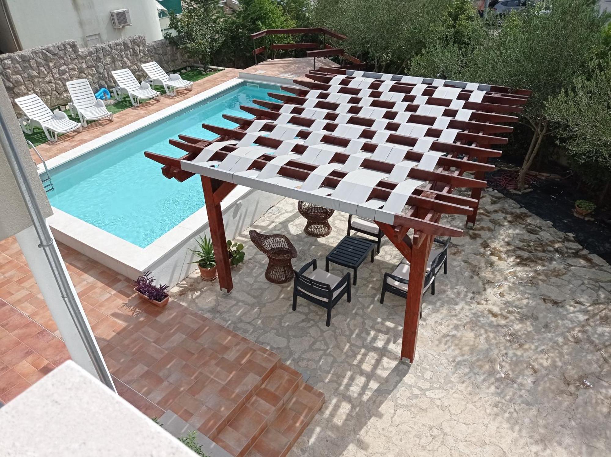 Villa Niko With Private Swimming Pool Задар Экстерьер фото
